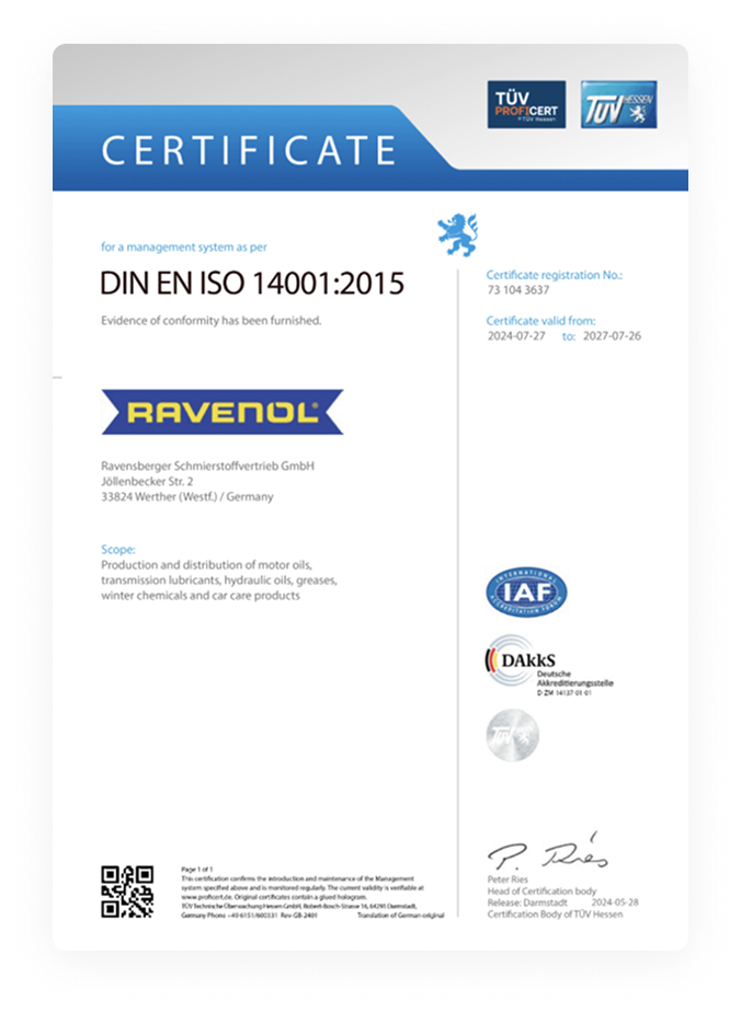 DIN EN ISO 14001